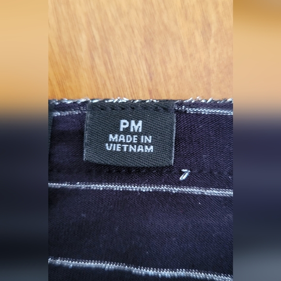 EUC New Directions Petite Striped Top - Picture 7 of 7